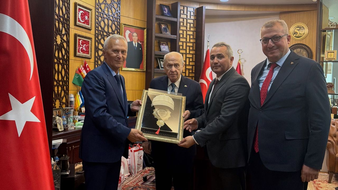 MHP Niğde İl Başkanı Tükenmez’den Bahçeli’ye ziyaret