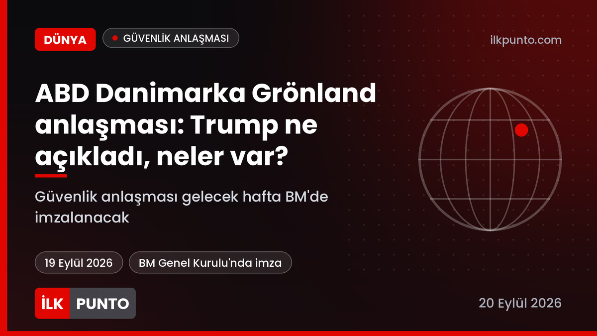 ABD Danimarka Grönland anlaşması Trump ne açıkladı haber görseli