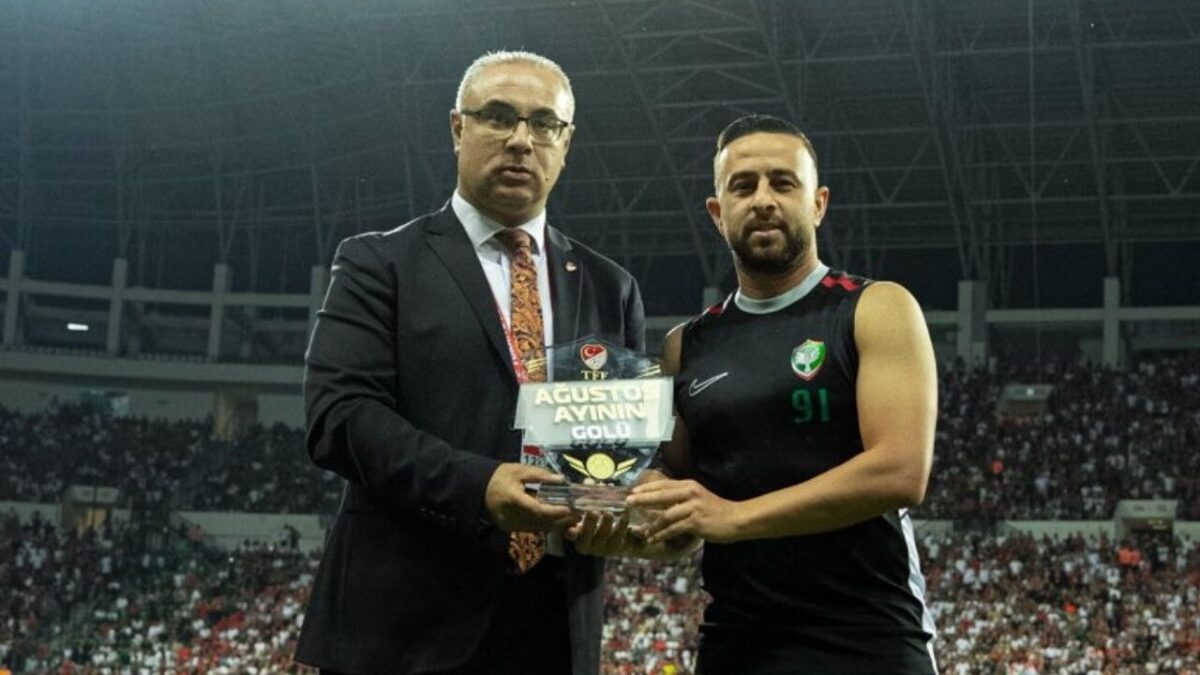 Amed Sportif Faaliyetler’de Dia Saba’ya ‘ayın golü’ ödülü