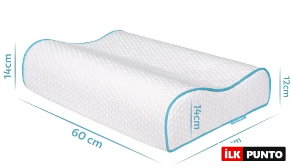 Viscofoam Yüksek Boyun Destekli Ortopedik Yastık