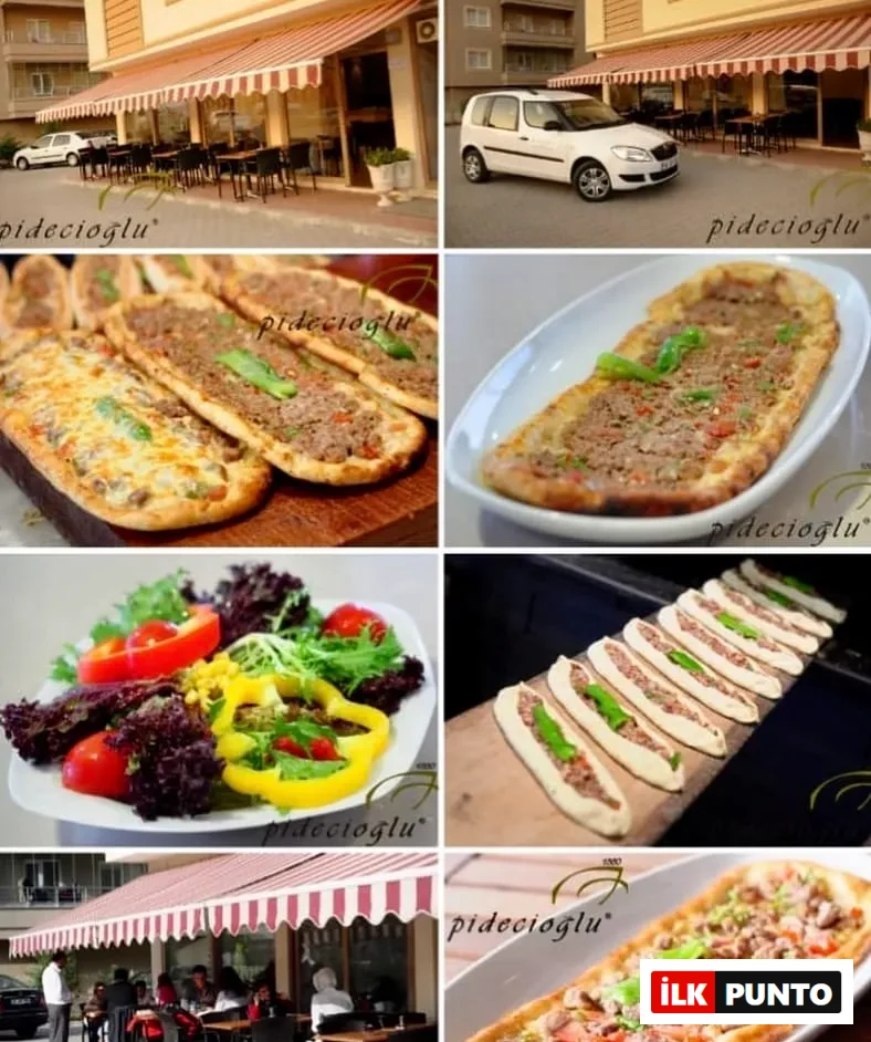 Bursa Pidecioğlu’nda servis edilen geleneksel cantık pide çeşitleri ve modern mekân görünümü