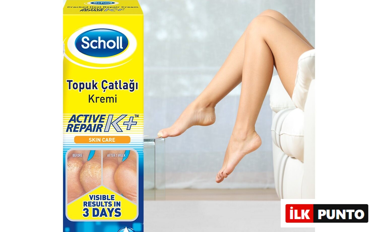 Scholl Topuk Çatlağı Giderici Krem