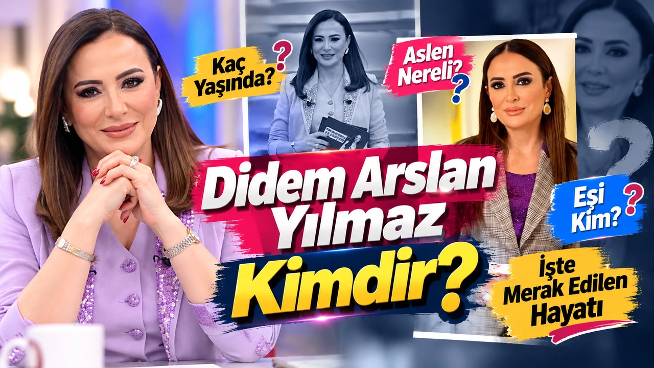 Didem Arslan Yılmaz Kimdir? Kaç Yaşında, Aslen Nereli, Eşi Kim?