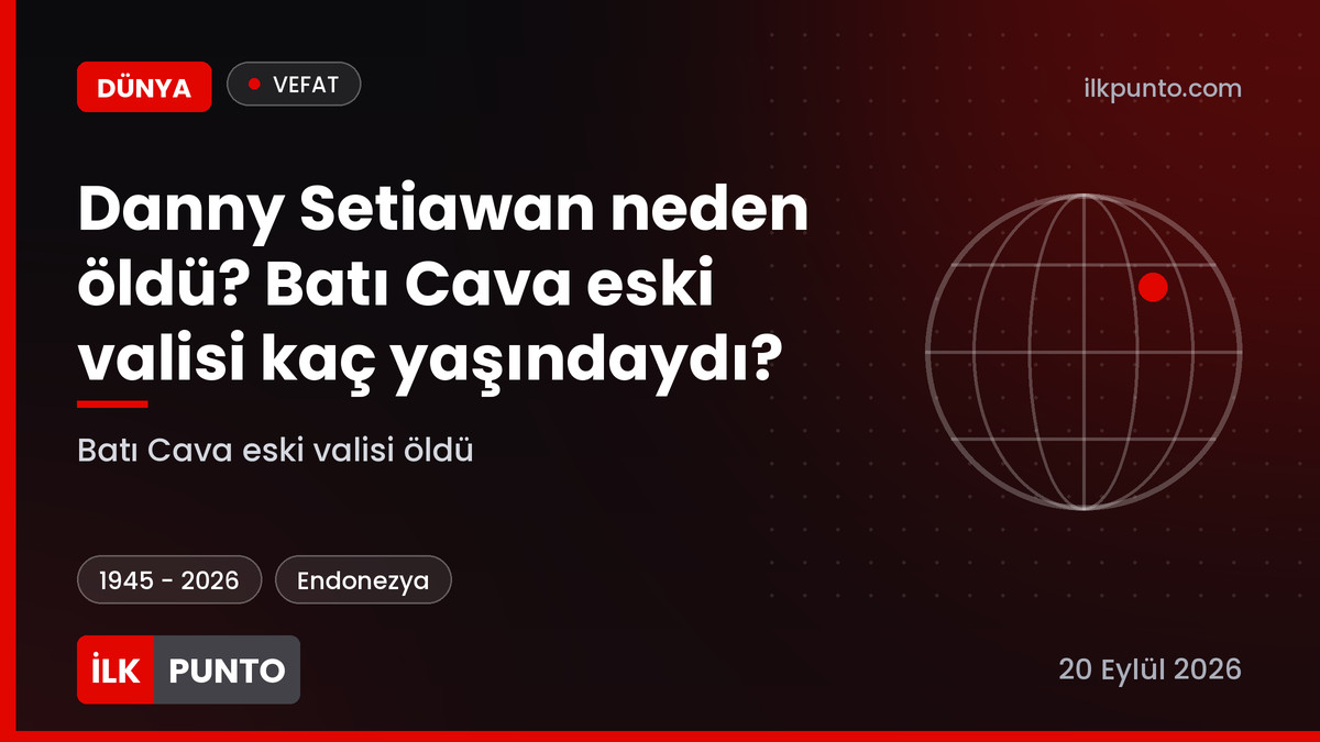 Danny Setiawan neden öldü haber görseli