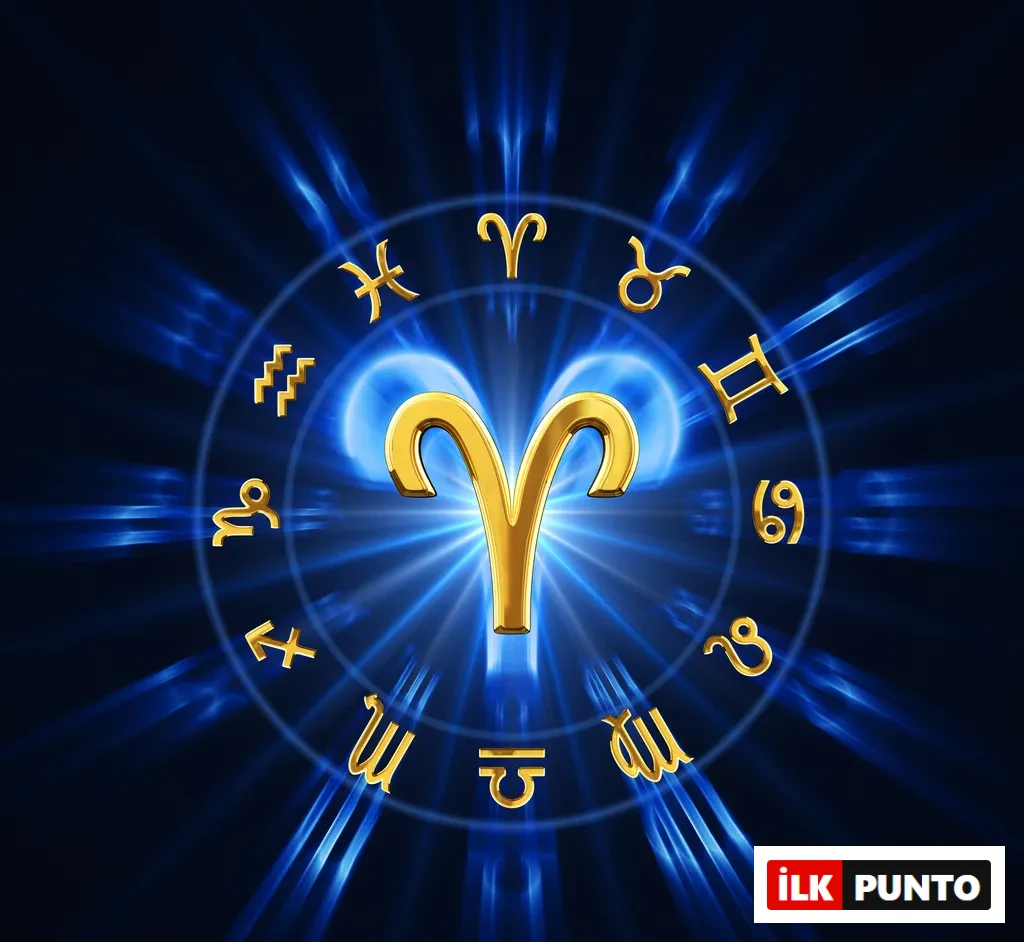 Koç burcu ikonu – Koç burcu sembolü, astroloji burçlar kuşağı