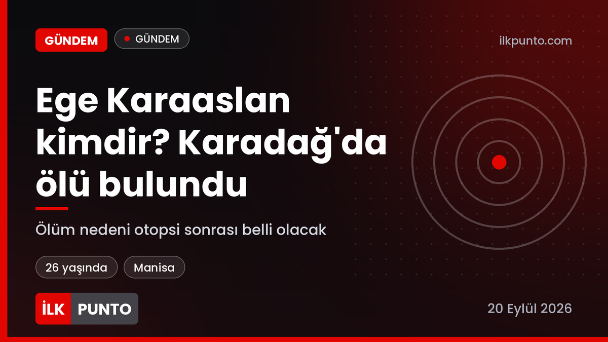 Ege Karaaslan kimdir Karadağ'da ölü bulundu haber görseli