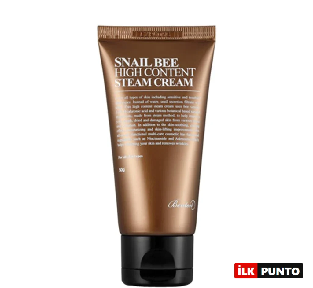Benton Snail Bee High Content Steam Salyangoz Özlü Krem