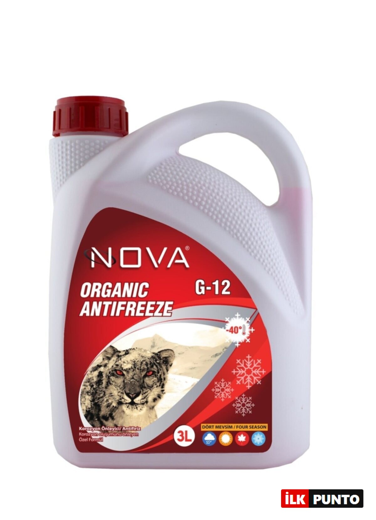 Nova Organik Kırmızı G12 Antifriz