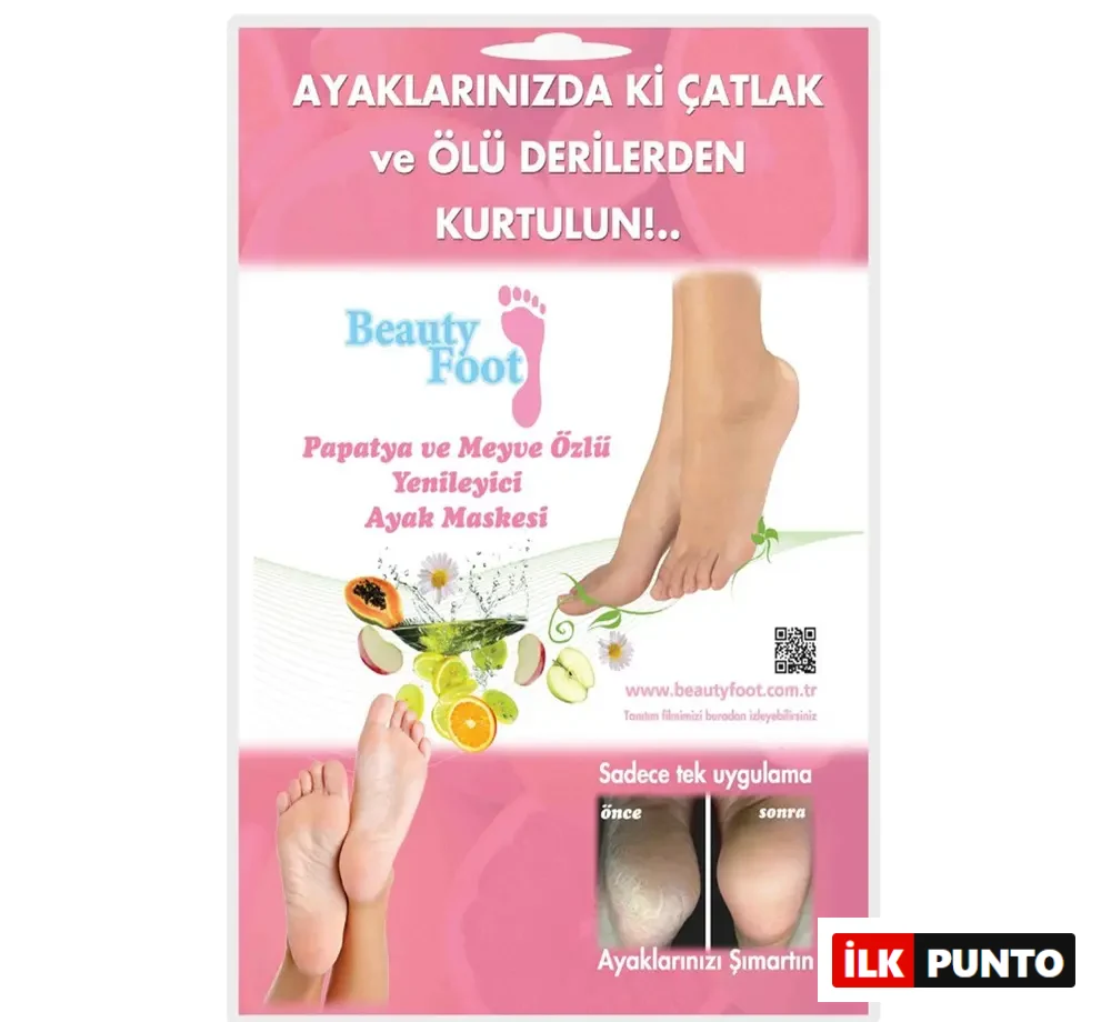Beauty Foot Ayak Bakım Maskesi