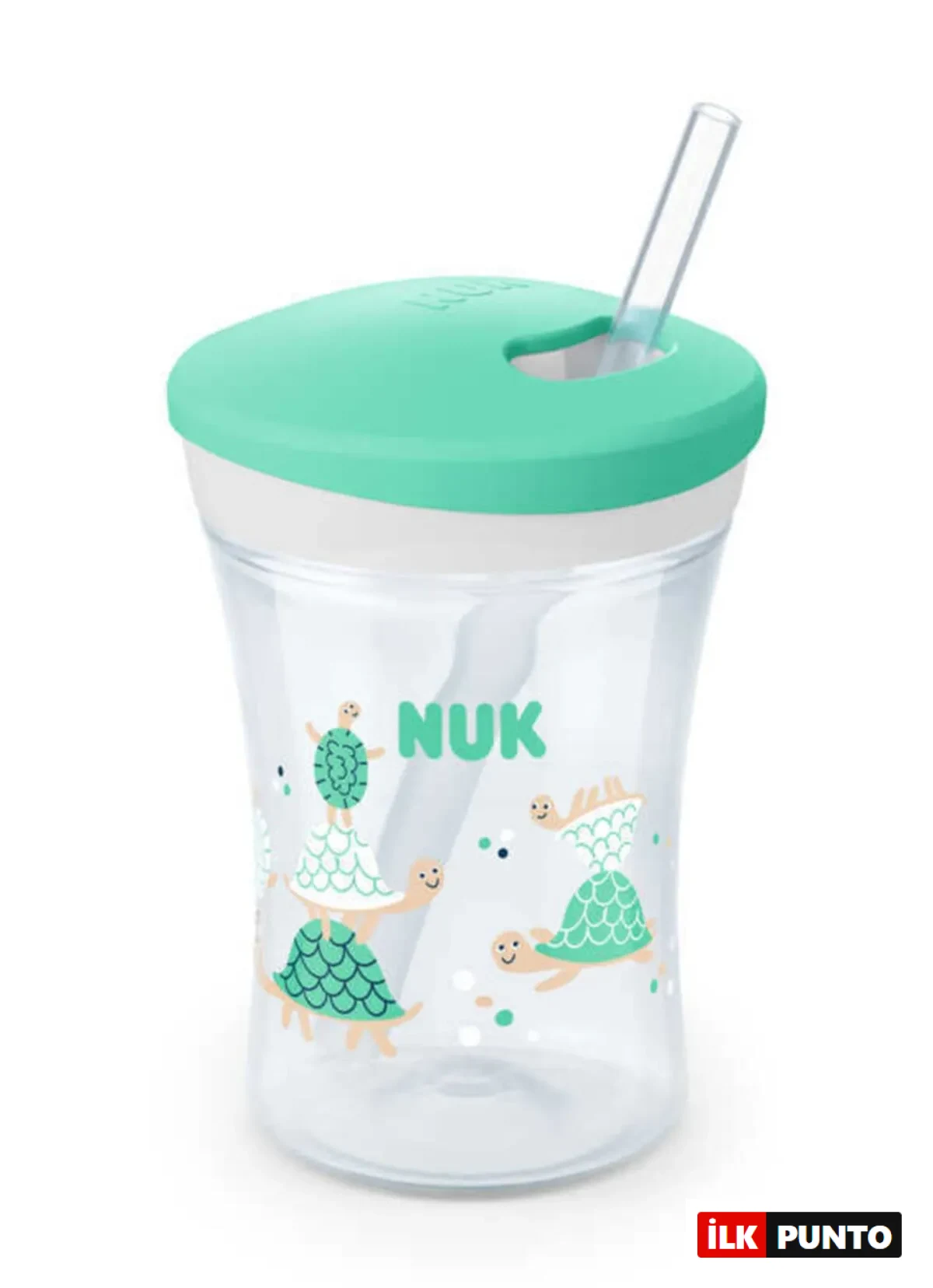 Nuk Yeni Action Cup Evo Damlatmaz Bardak Suluk Pipetli