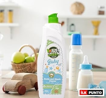 Just Green Organic Baby Biberon ve Emzik Temizleyici