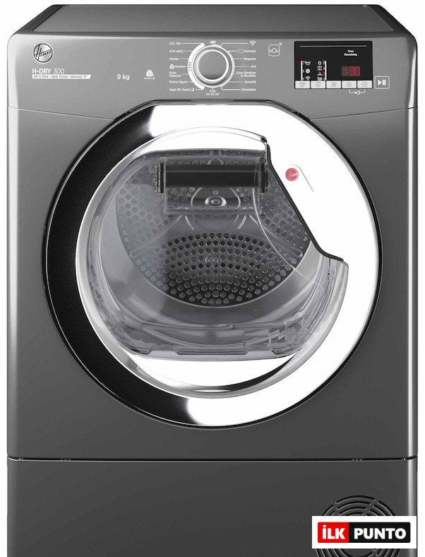 Hoover HLE H9A2DCER-17 Wi-Fi 9 KG Isı Pompalı Çamaşır Kurutma Makinesi