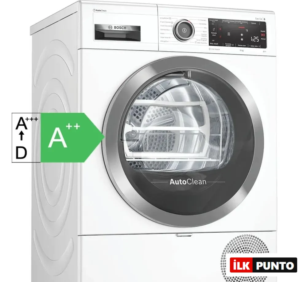 Bosch WTX87K80TR A++ 9 KG Çamaşır Kurutma Makinesi