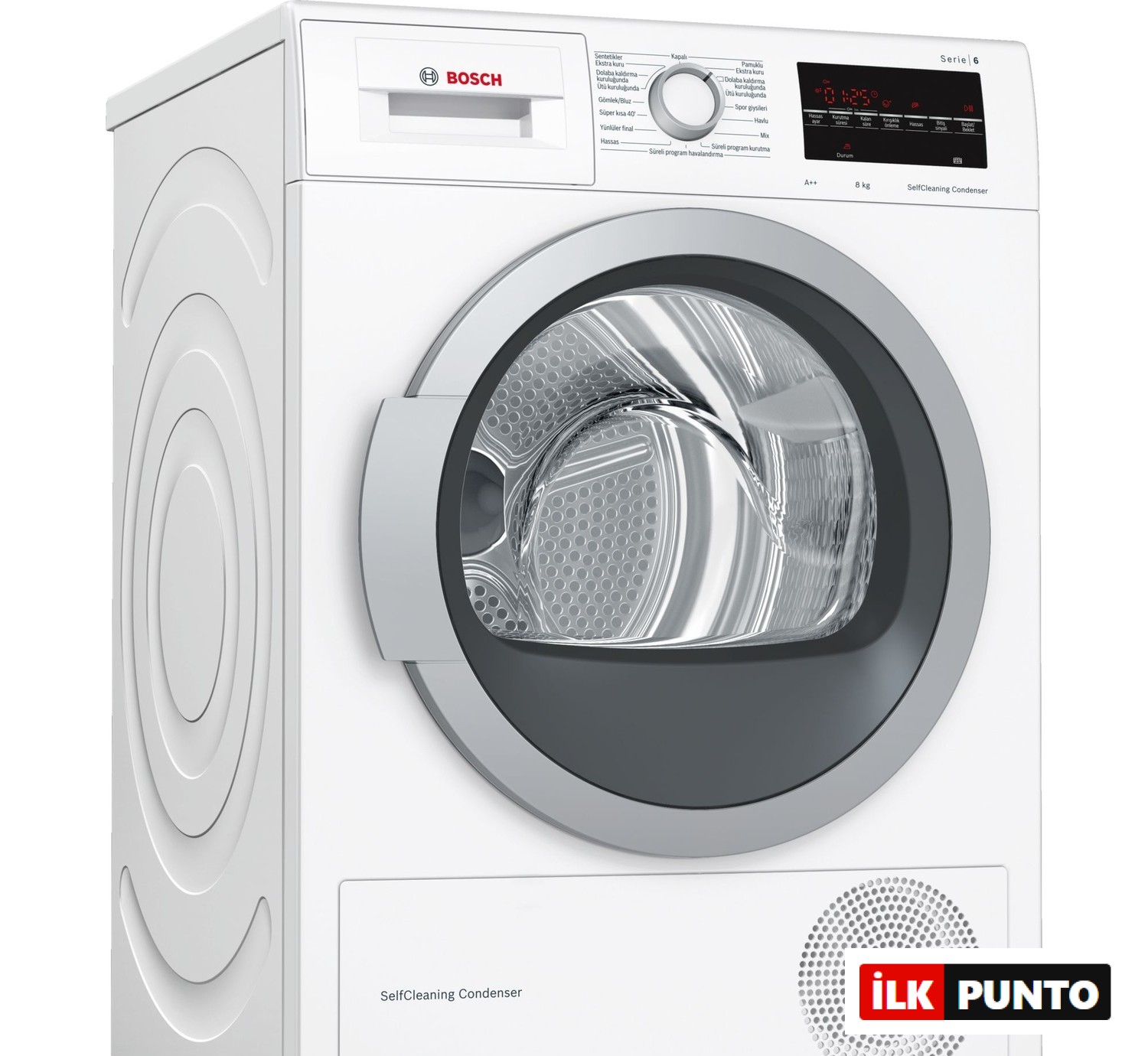 Bosch WTW85410TR 8 KG A++ Isı Pompalı Çamaşır Kurutma Makinesi