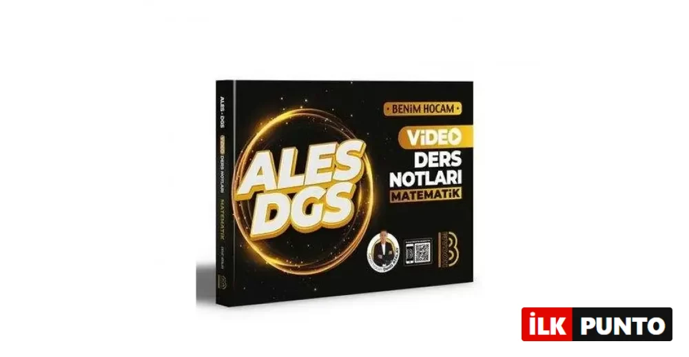 Benim Hocam 2024 ALES DGS Matematik Video Ders Notları