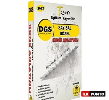 Tasarı Yayınları DGS Matematik Türkçe Konu Anlatımı