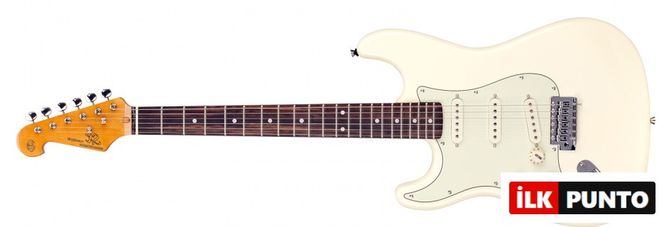 SX SST62 VWH Stratocaster Elektro Gitar