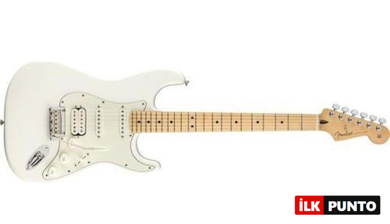 Fender Player Strat Mn Pwt Elektro Gitar