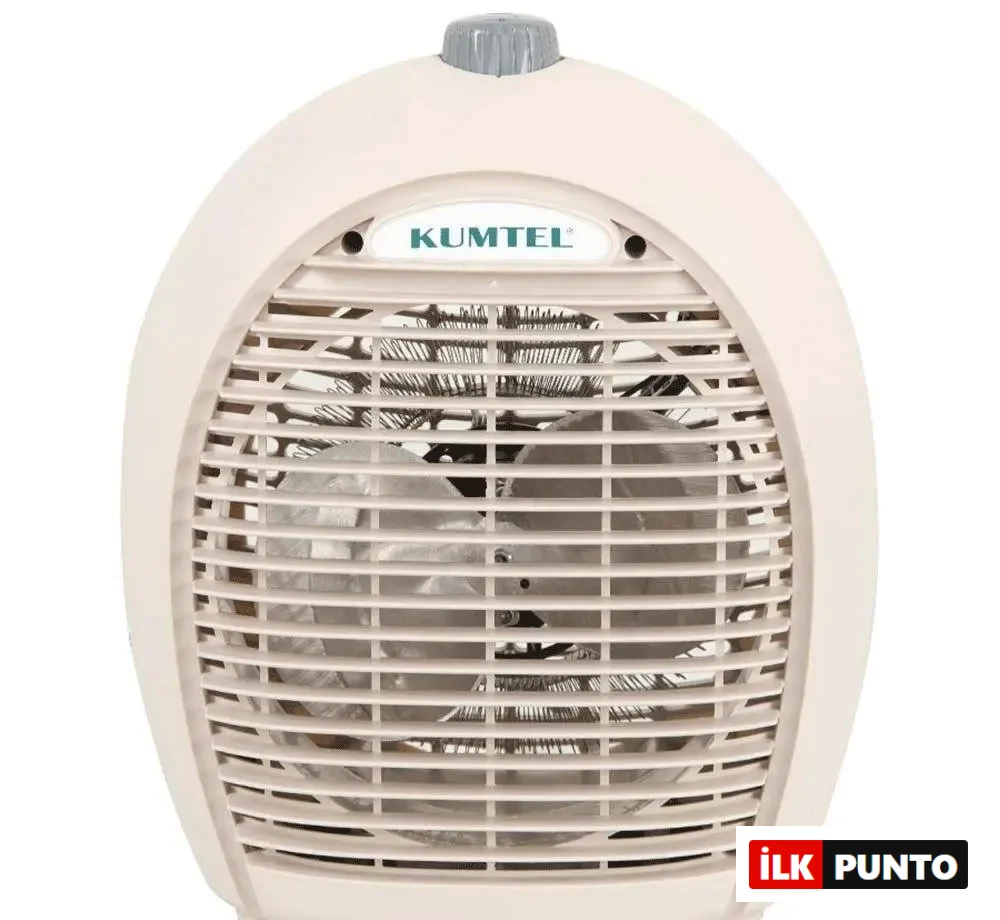 Kumtel LX-6331 2000 W Krem Fanlı Isıtıcı
