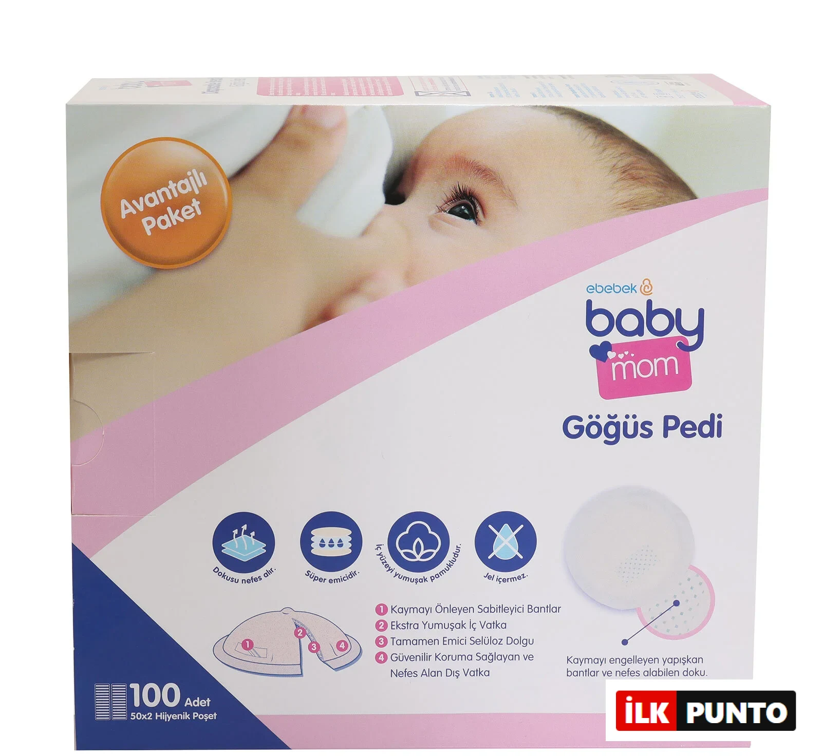 Baby Mom Göğüs Pedi