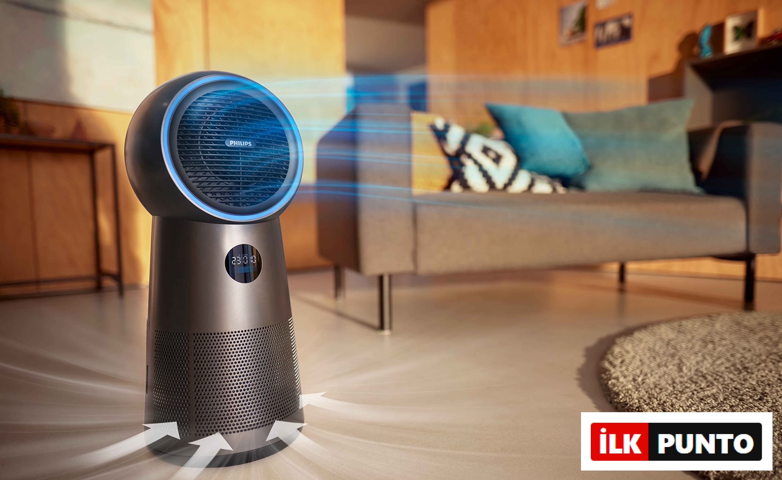 Philips AMF220/15 3'ü 1 Arada Hava Temizleyici Fan ve Isıtıcı