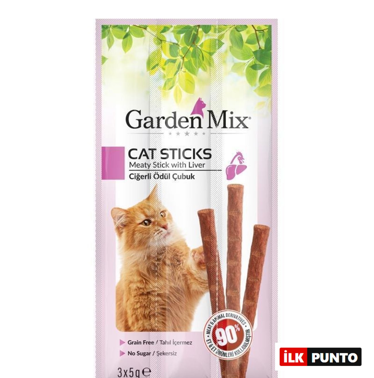 Gardenmix Ciğerli Kedi Stick Ödül