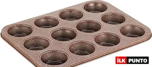 Korkmaz Muffy 12'Li Muffin Kek Kalıbı