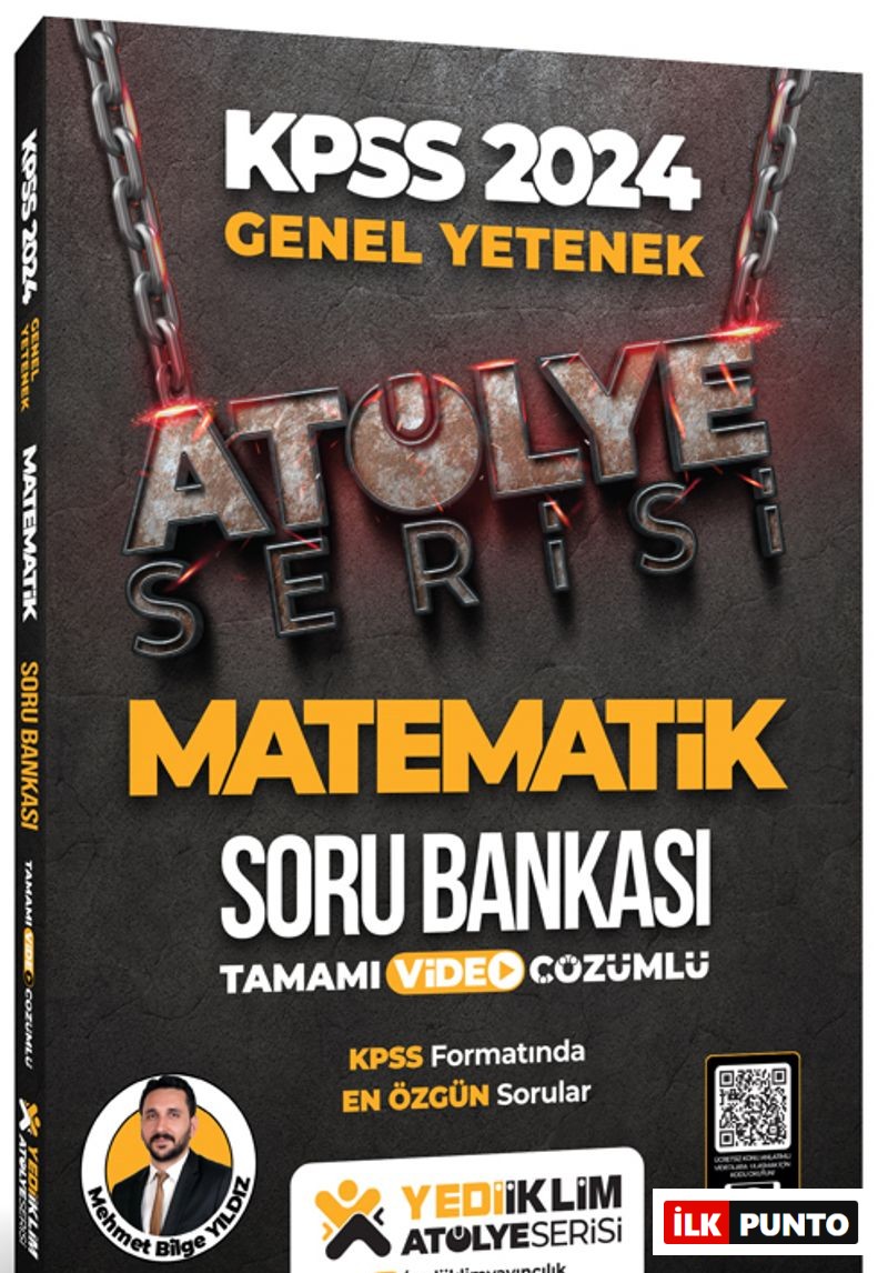 Yediiklim 2024 Kpss Genel Yetenek Atölye Serisi Matematik Tamamı Video Çözümlü Soru Bankası
