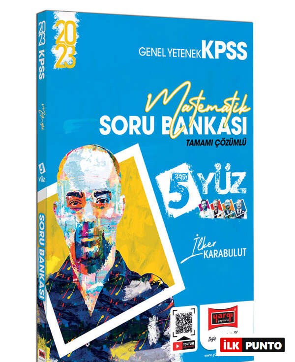 Yargı Yayınları 2023 KPSS 5Yüz Matematik Tamamı Çözümlü Soru Bankası