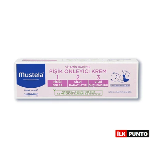 Mustela Vitamin Bariyer 1.2.3. Pişik Önleyici Krem