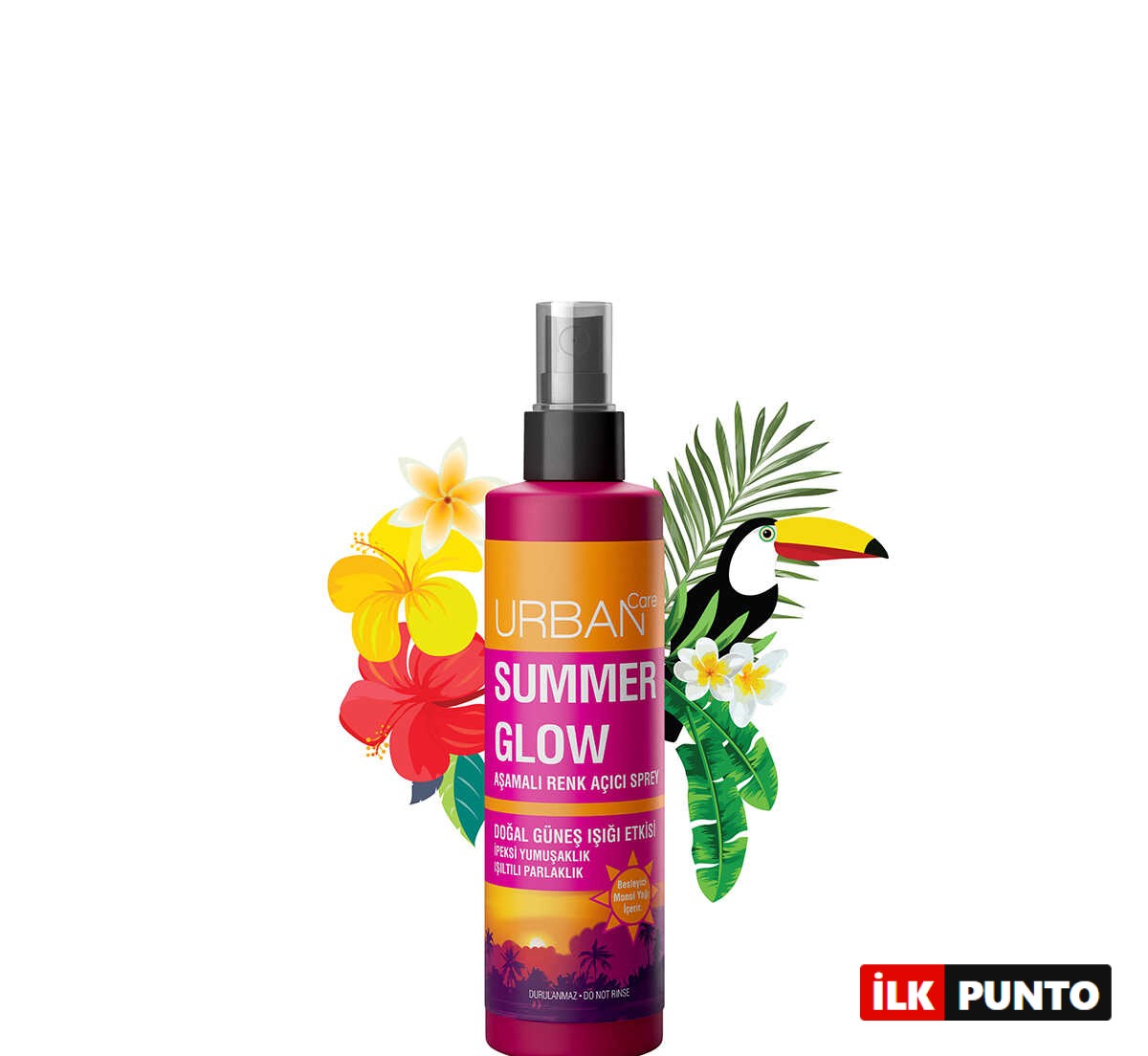 URBAN Care Summer Glow Aşamalı Kalıcı Renk Açıcı Saç Sprey
