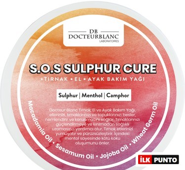 Docteur Blanc Laboratoires S.o.s. Sulphur Cure Tırnak El Ayak Bakım Yağı