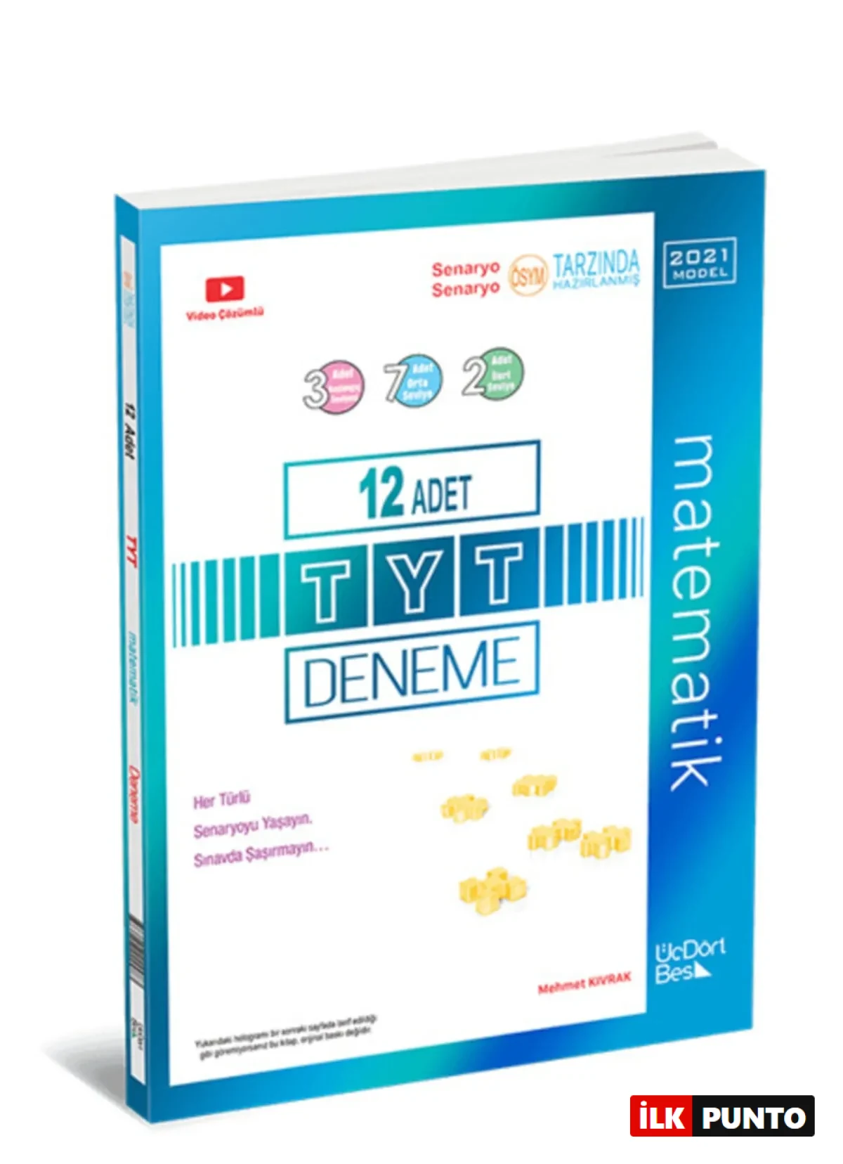 Tyt Matematik 12'Li Deneme Üç Dört Beş Yayınları
