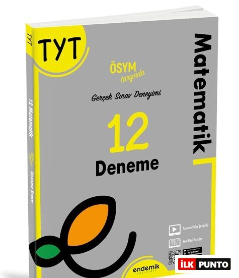 Endemik Yayınları Tyt Matematik Deneme Sınavı 12Li