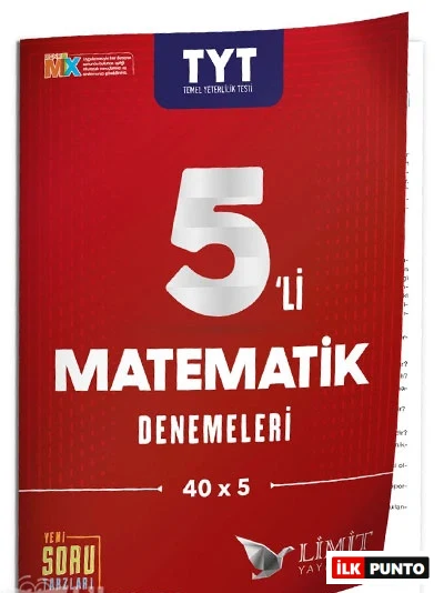 Limit Yks Tyt Matematik 5 Li Deneme Limit Yayınları
