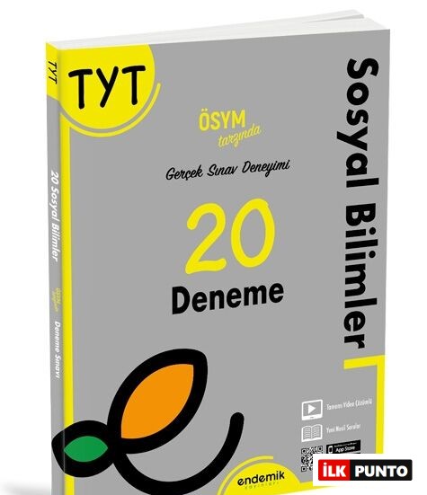 Endemik Yayınları TYT Sosyal Bilimler Denemeleri