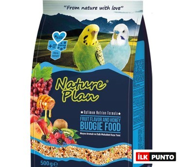 Nature Plan Meyveli ve Ballı Muhabbet Kuşu Yemi