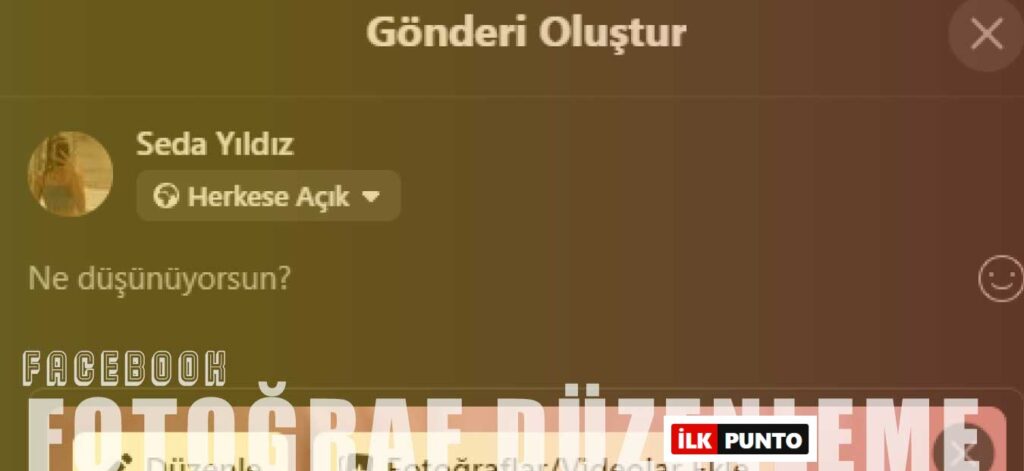 Facebook Fotoğraf Düzenleme Özelliği Nasıl Kullanılır?