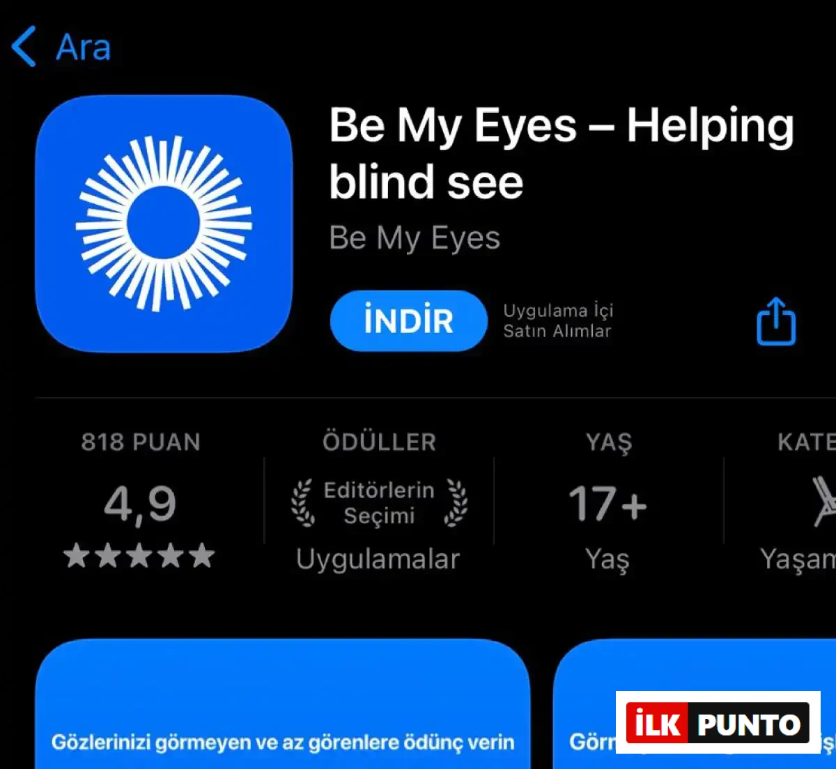 Be My Eyes Uygulaması Nedir?