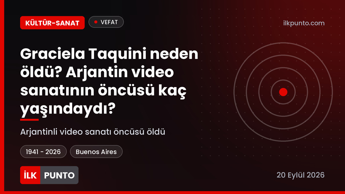Graciela Taquini neden öldü haber görseli