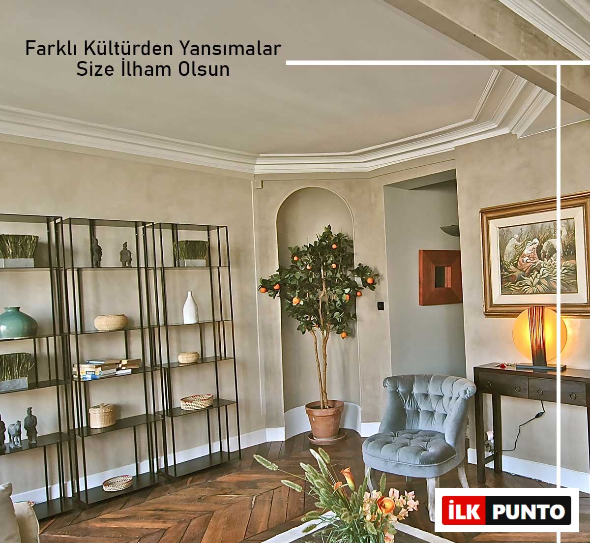 Farklı kültürlerden dekor öğeleri