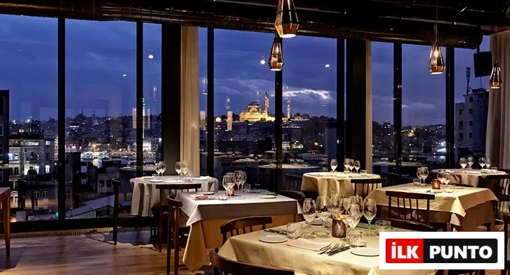 Salt Galata’da Neolokal restoran; tarihi yarımada manzarası ve şık ambiyansıyla romantik bir akşam için ideal adres.