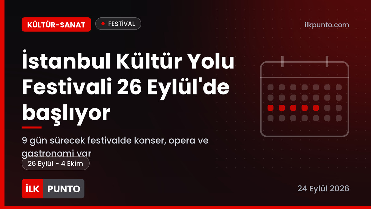 İstanbul Kültür Yolu Festivali haber görseli