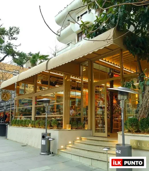 Allen Kitchen & Cocktail Suadiye – modern dış cephe ve giriş alanı