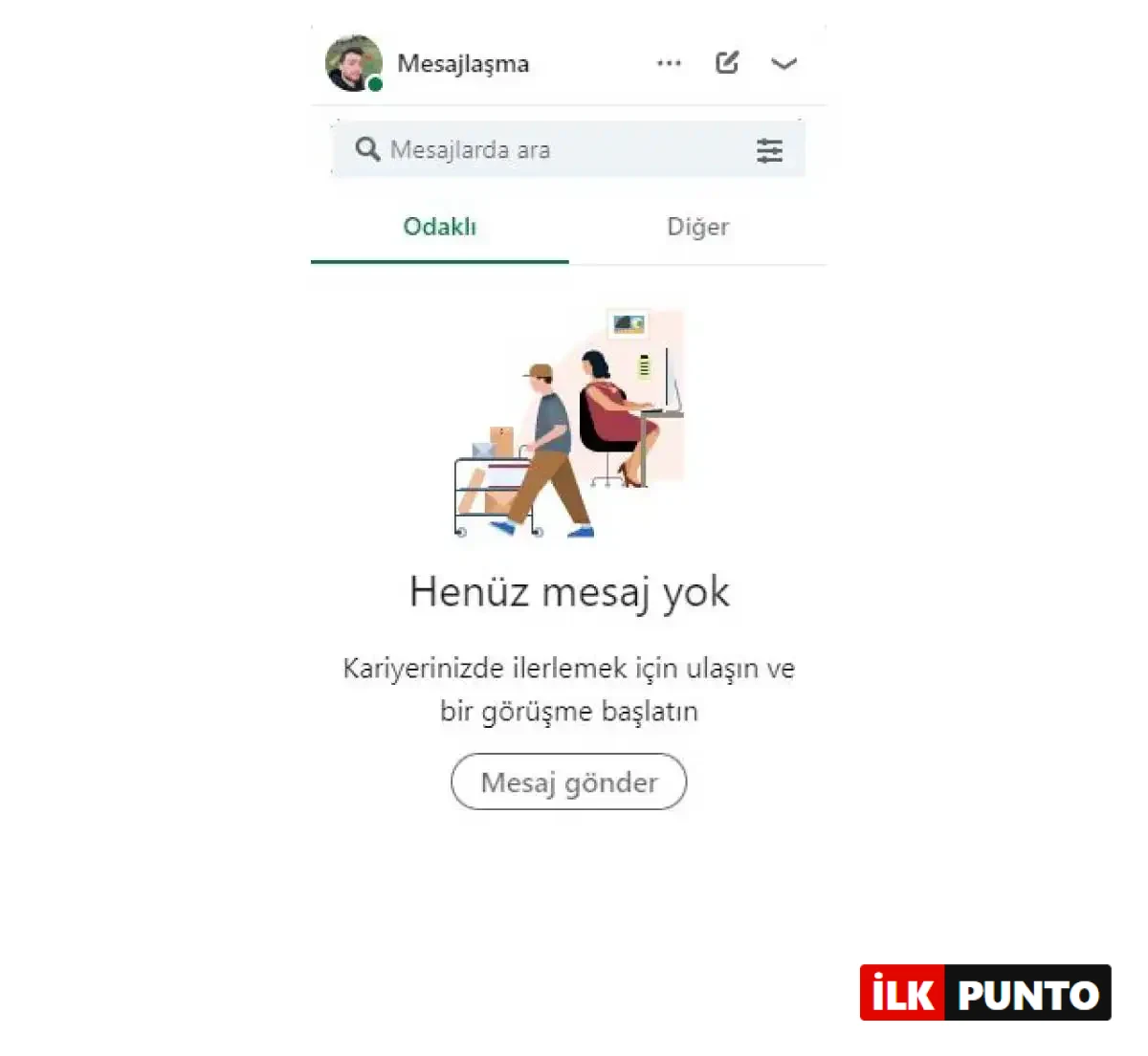 Linkedin Anlık Sohbet Servisi hakkında bilgi