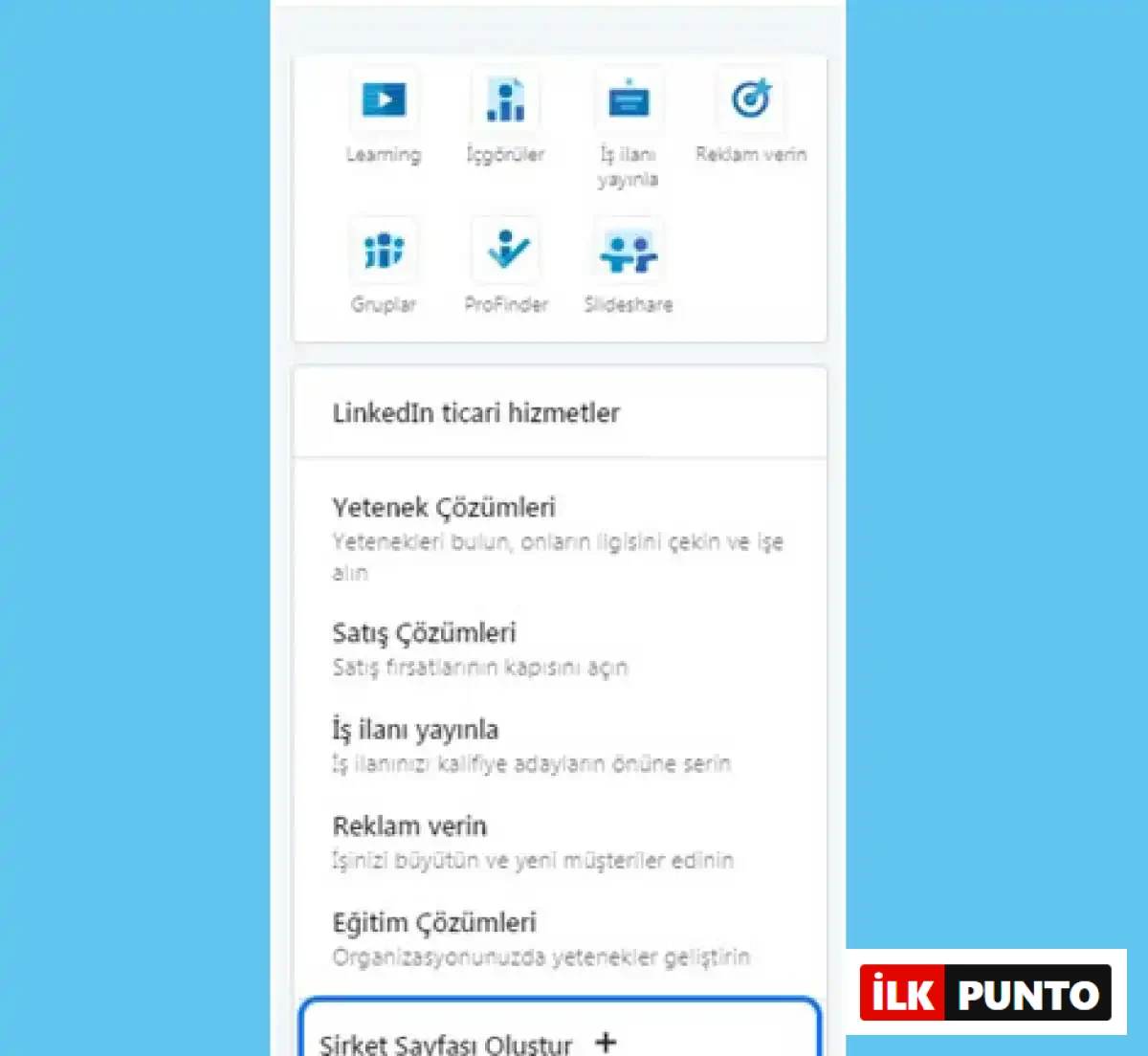 Linkedin Şirketi Hesabı (Sayfası) Nasıl Açılır?