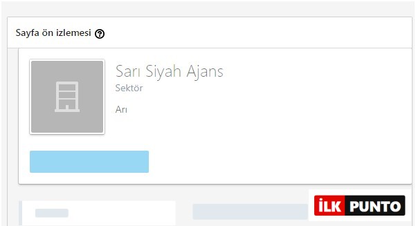 Linkedin Şirketi Hesabı 