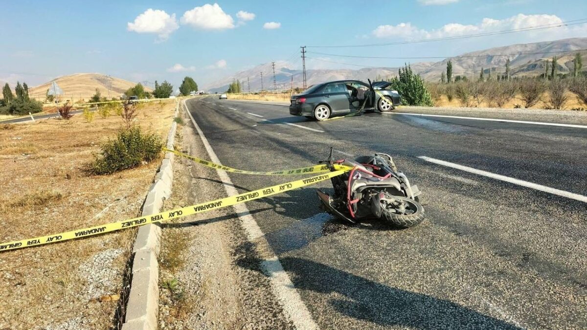 Malatya’da Motosiklet Kazası Can Aldı! Genç Sürücü Kurtarılamadı