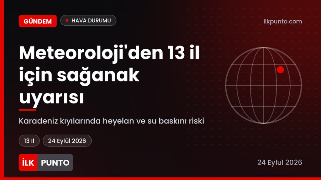 Meteoroloji'den 13 il için sağanak uyarısı haber görseli