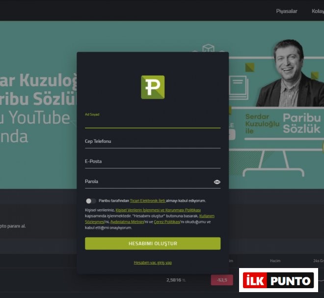 Paribu Nasıl Kayıt Olunur Paribu Kimin